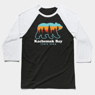Kachemak Bay State Park Alaska Camping Bear Baseball T-Shirt